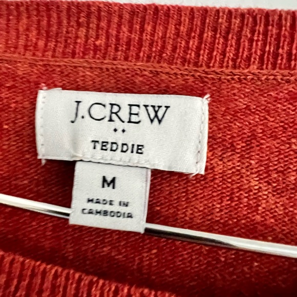 J Crew Cotton Teddie Sweater - Picture 2 of 5